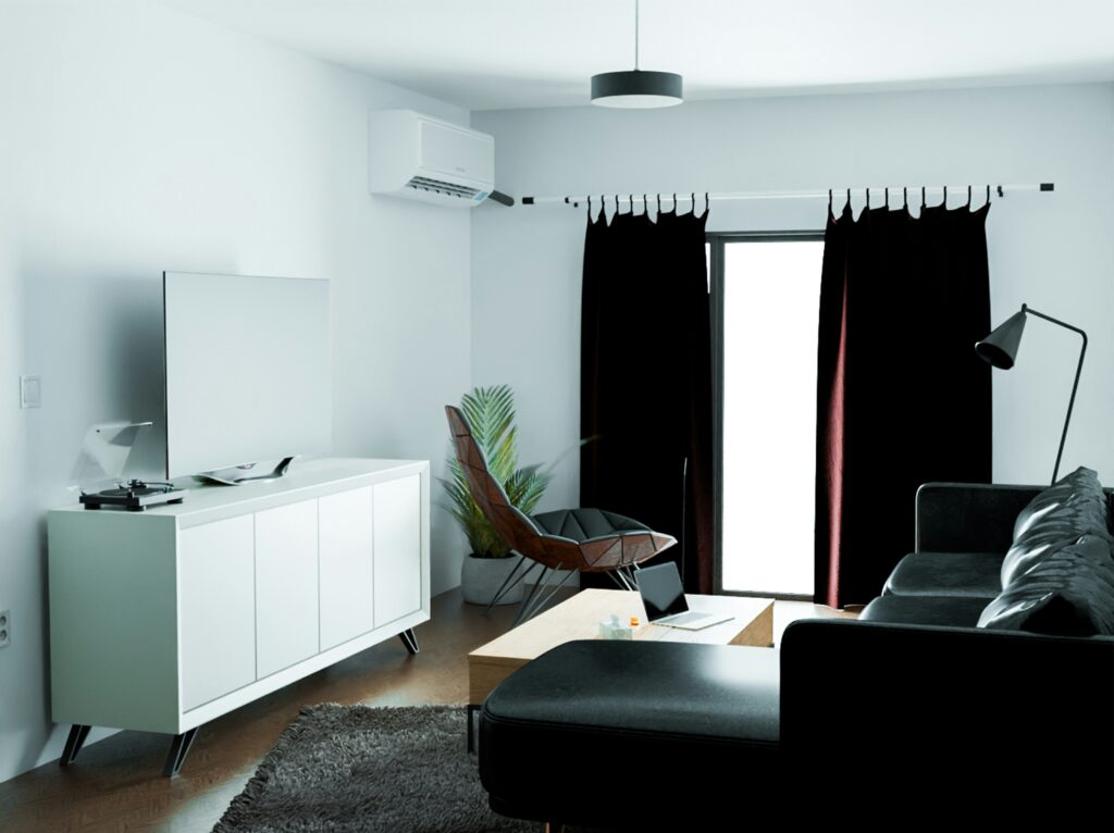 家具家電付きワンルームの室内イメージ